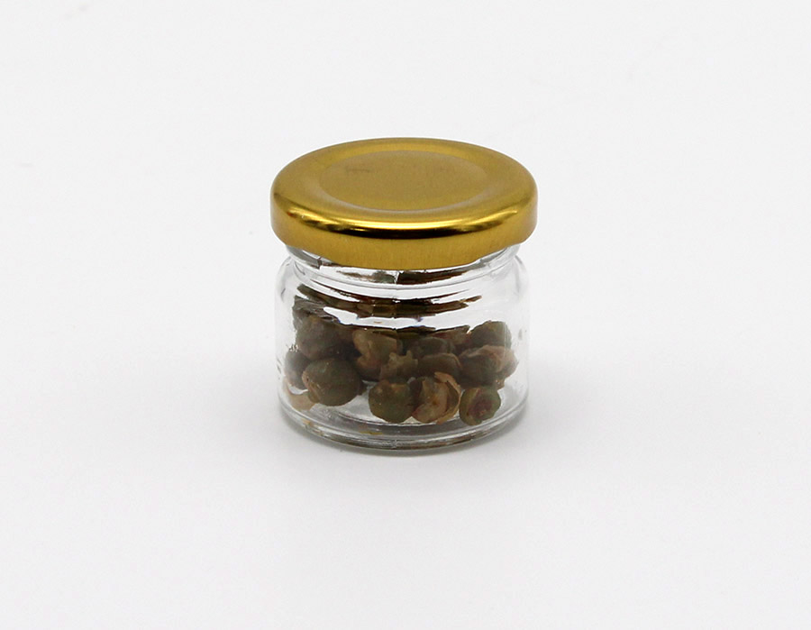 0.8 oz Round mason jars