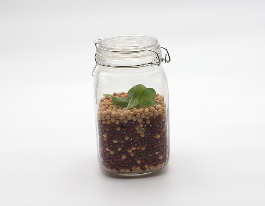 50 oz Square jam jars 1500ml