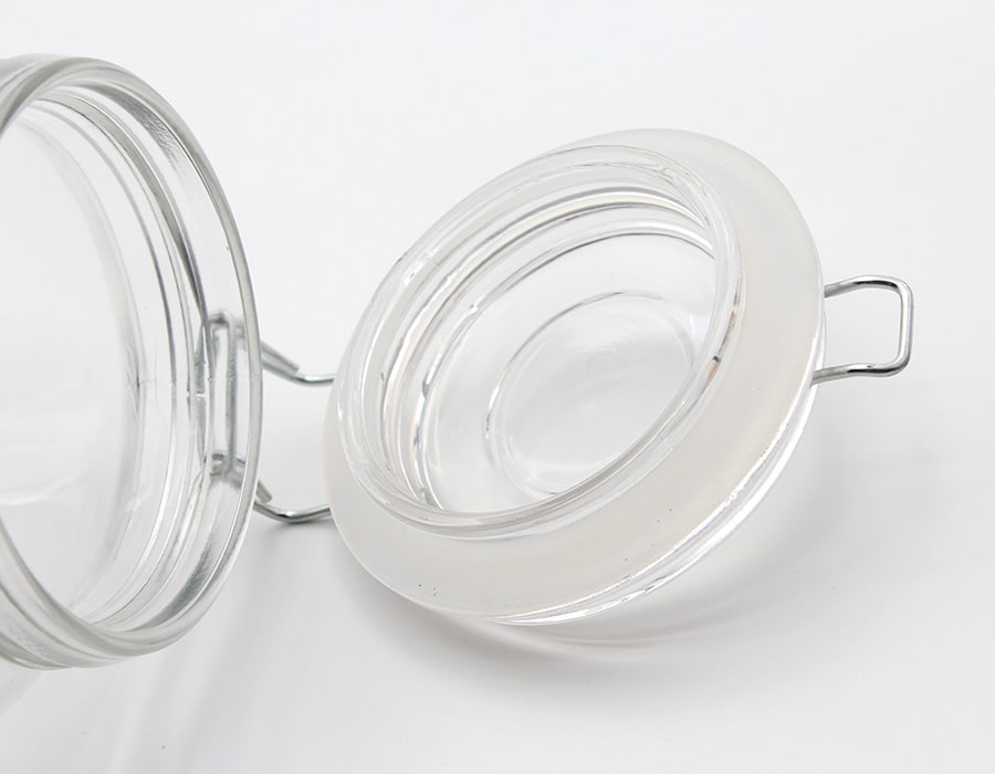 17 oz Square jam jars