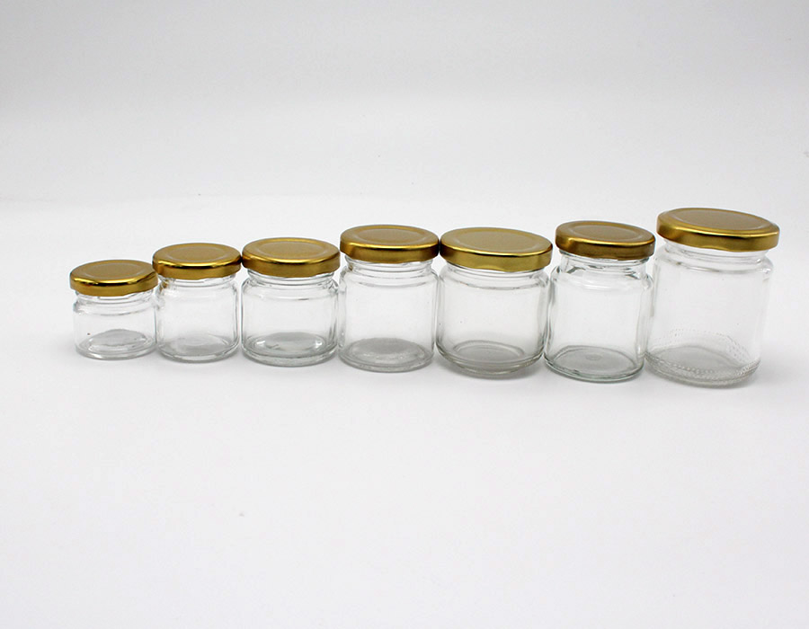 1.5 oz Round mason jars