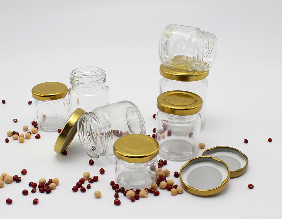 2 oz Round mason jars